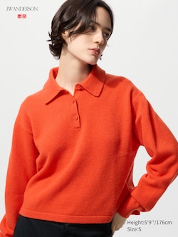 Lambswool Polo Sweater