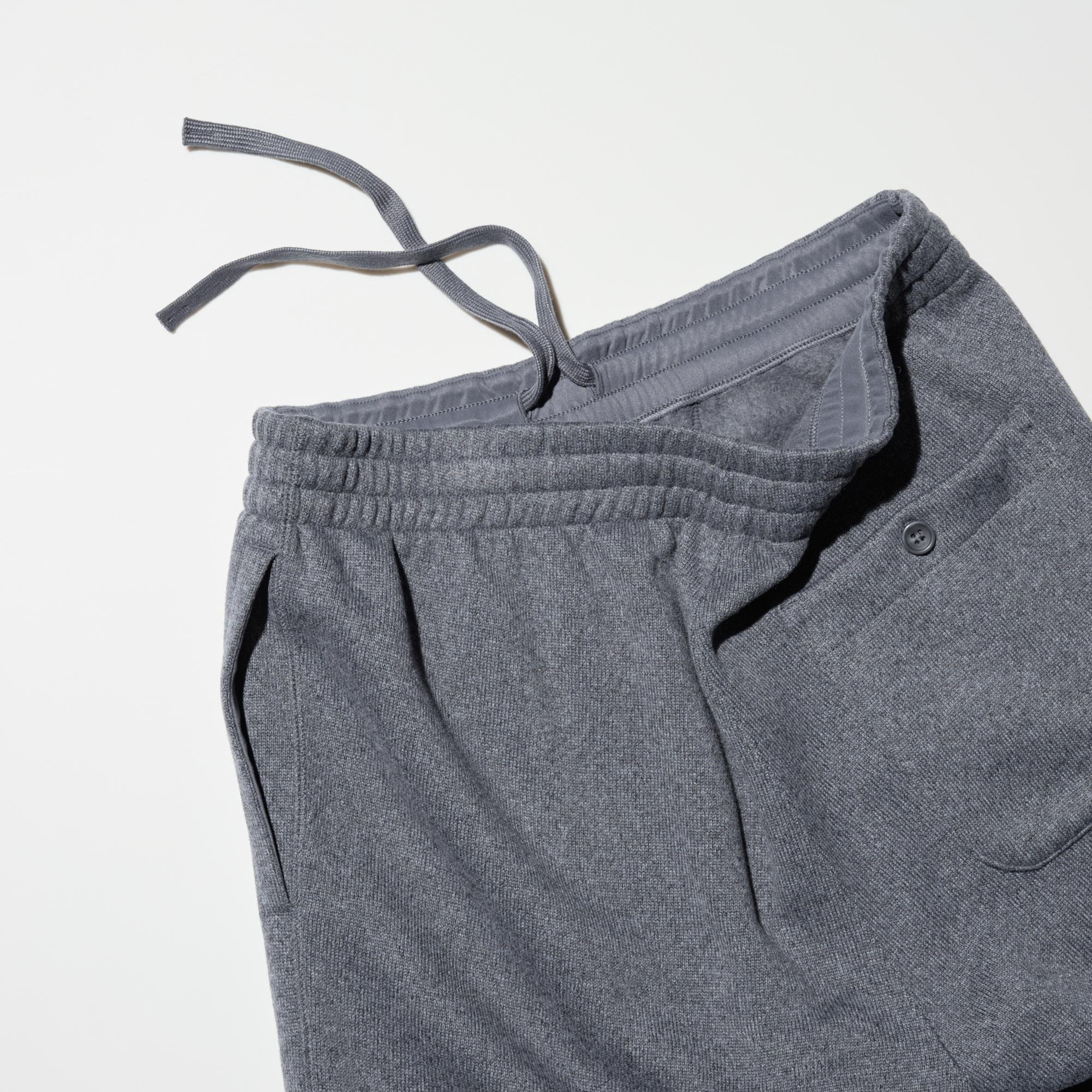 Elasticated waist and drawstring for easy adjustment. Jersey lining brushed for softness.
