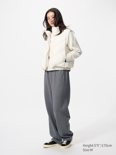 Knitted Fleece Easy Ankle Pants
