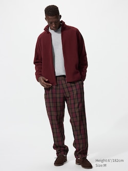Flannel Easy Ankle Pants | Checked
