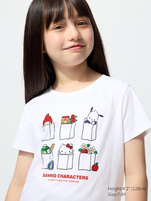 Sanrio characters Cropped UT Graphic T-Shirt