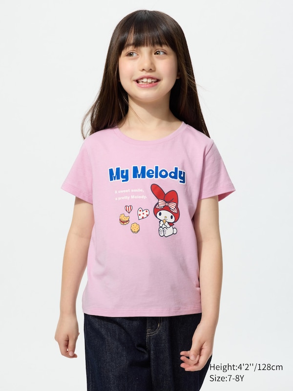 Sanrio characters Cropped UT Graphic T-Shirt