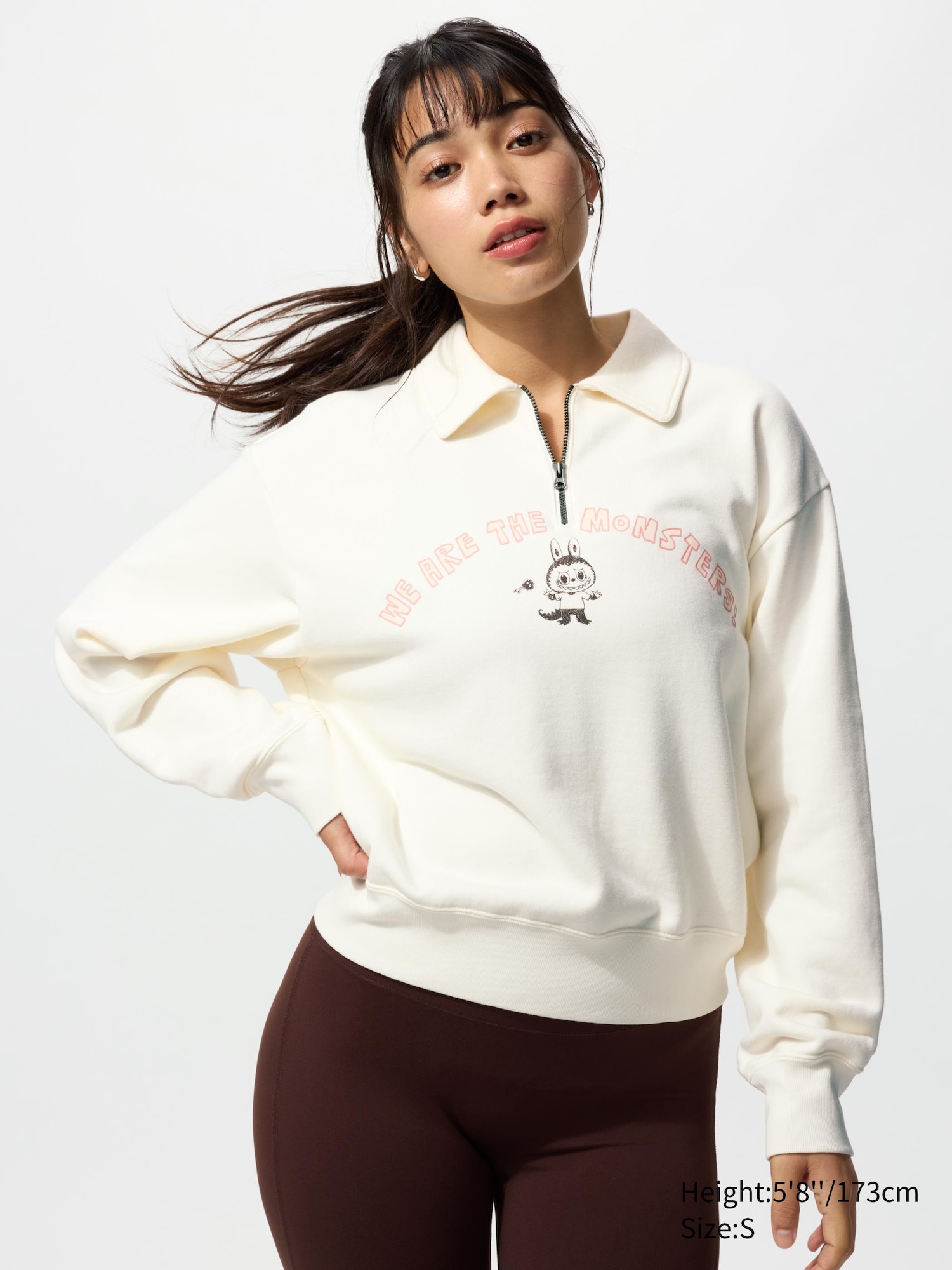 POP MART Half-Zip Sweatshirt | UNIQLO US