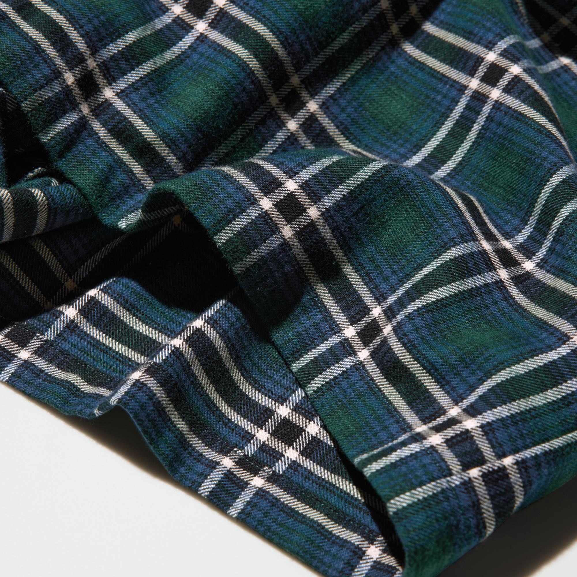 100% cotton flannel, brushed on both sides for a soft and cozy feel.