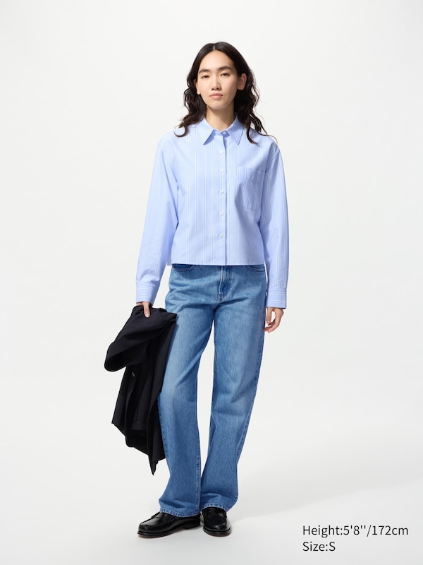 Oxford Boxy Shirt | Striped