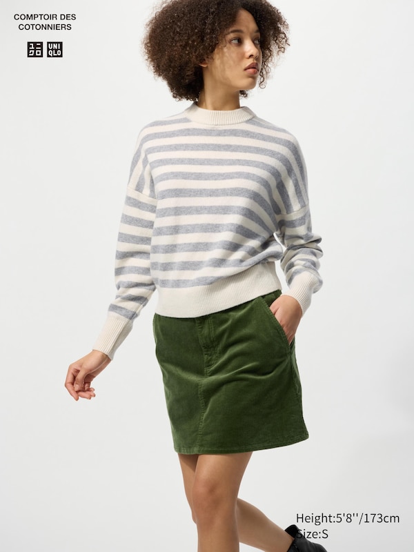 Corduroy Mini Skirt