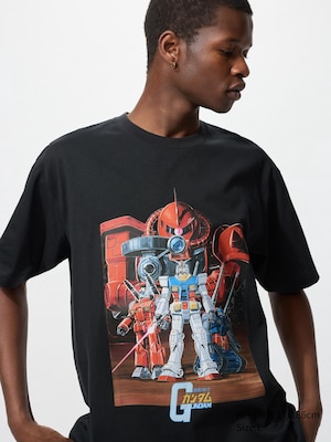 Mobile Suit GUNDAM 45th Anniversary UT Graphic T-Shirt