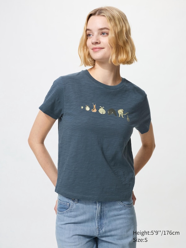 WAGARA (Animals) UT Graphic T-Shirt | Cropped