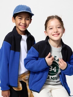 Fleece Full-Zip Jacket | Color Block