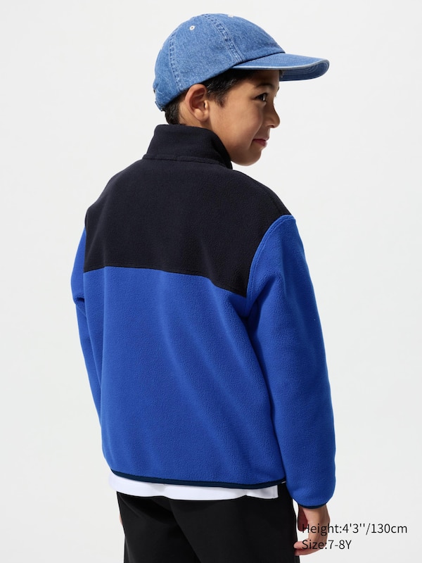 Fleece Full-Zip Jacket | Color Block