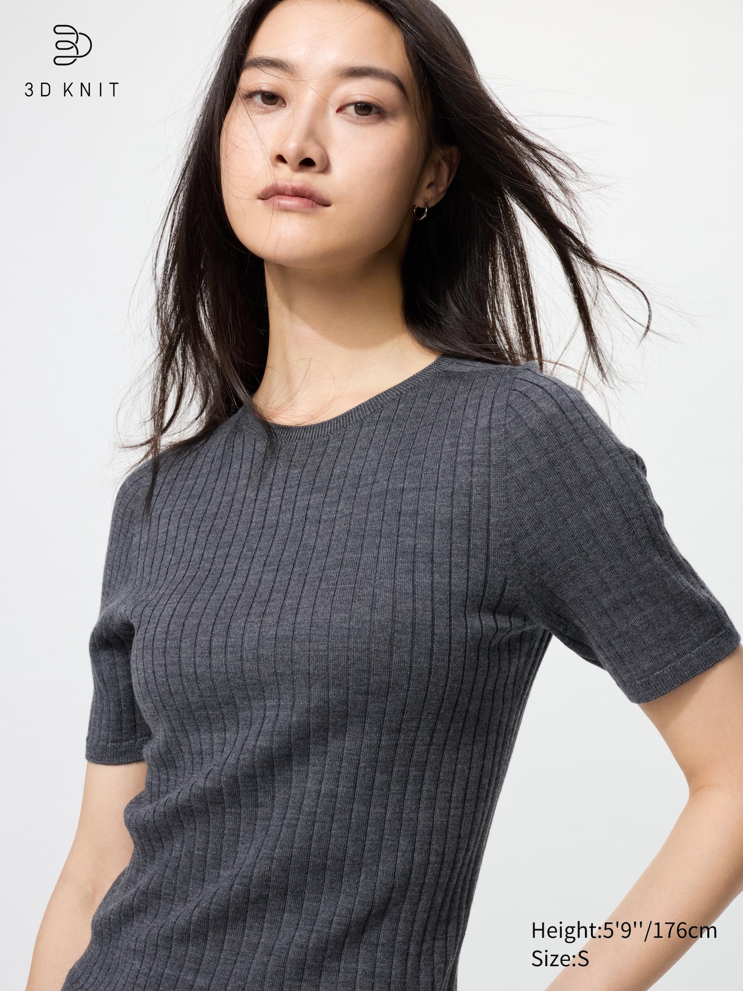 ニット・セーター COOR Extra Fine Merino Wool Collar Knit 5JH897 Black Cashmere Touch Australian Merino Quarter Zip Sweater