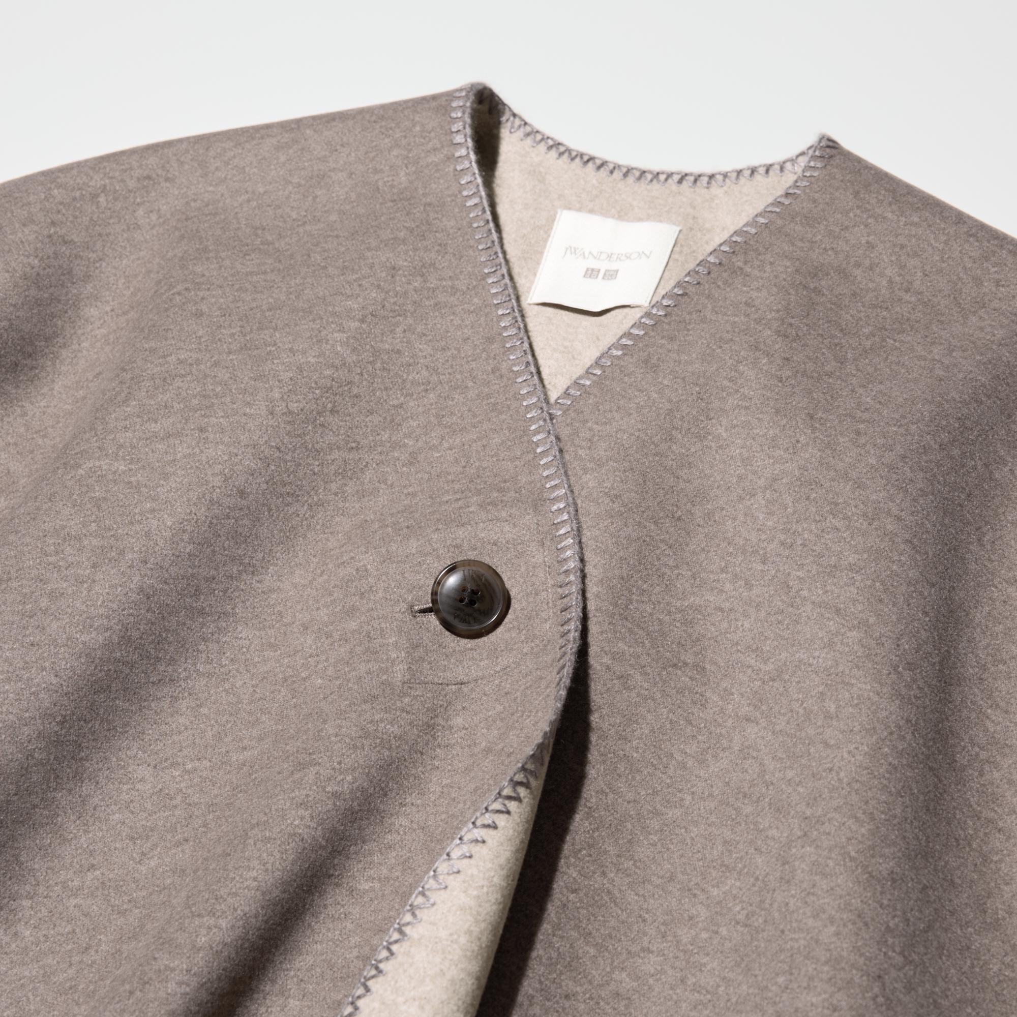 Can be styled as an outer layer with the buttons fastened.