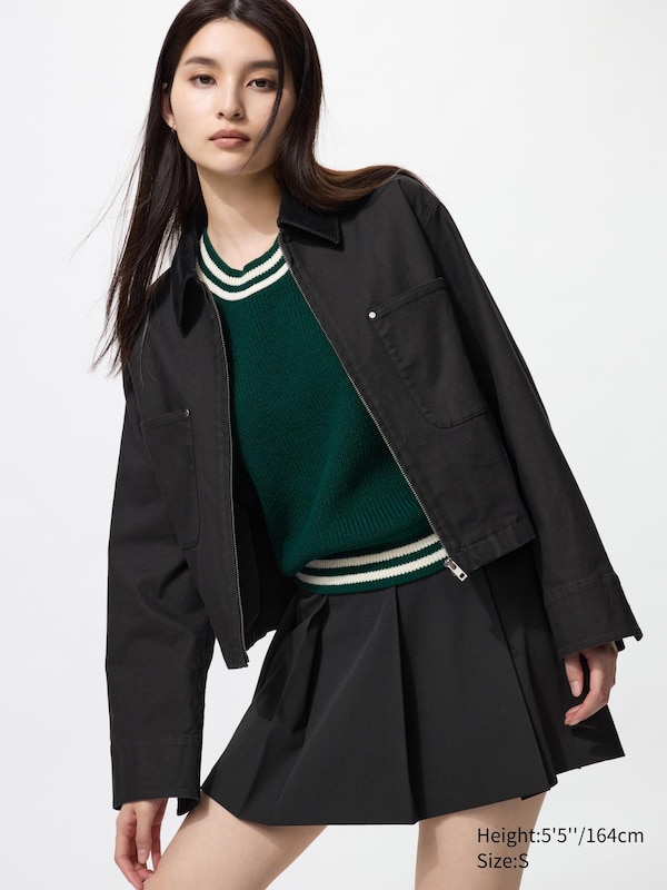Pleated Skort