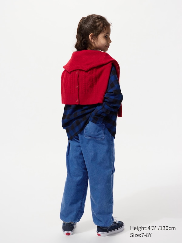 Warm Lined Pants | Denim