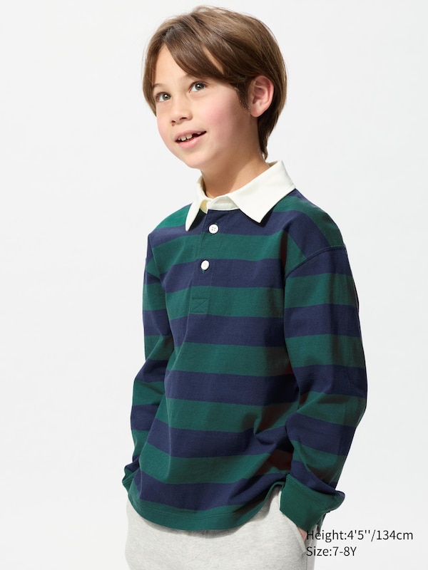Rugger Polo Shirt | Striped