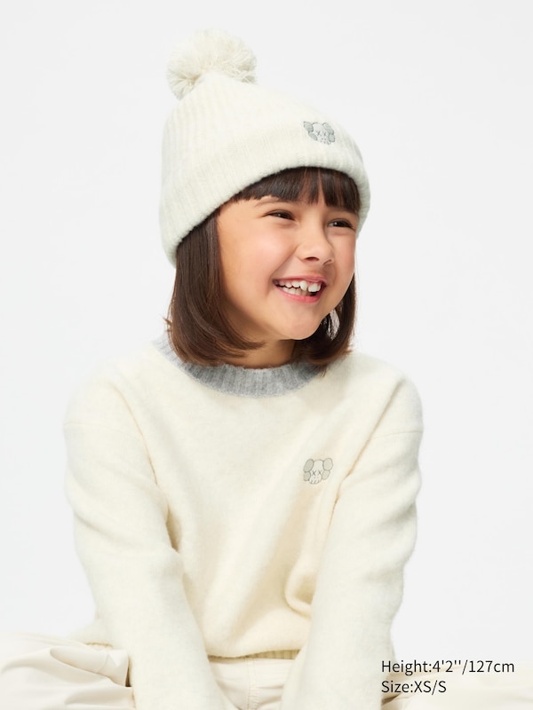 KAWS WINTER HEATTECH Souffle Yarn Knitted Cap