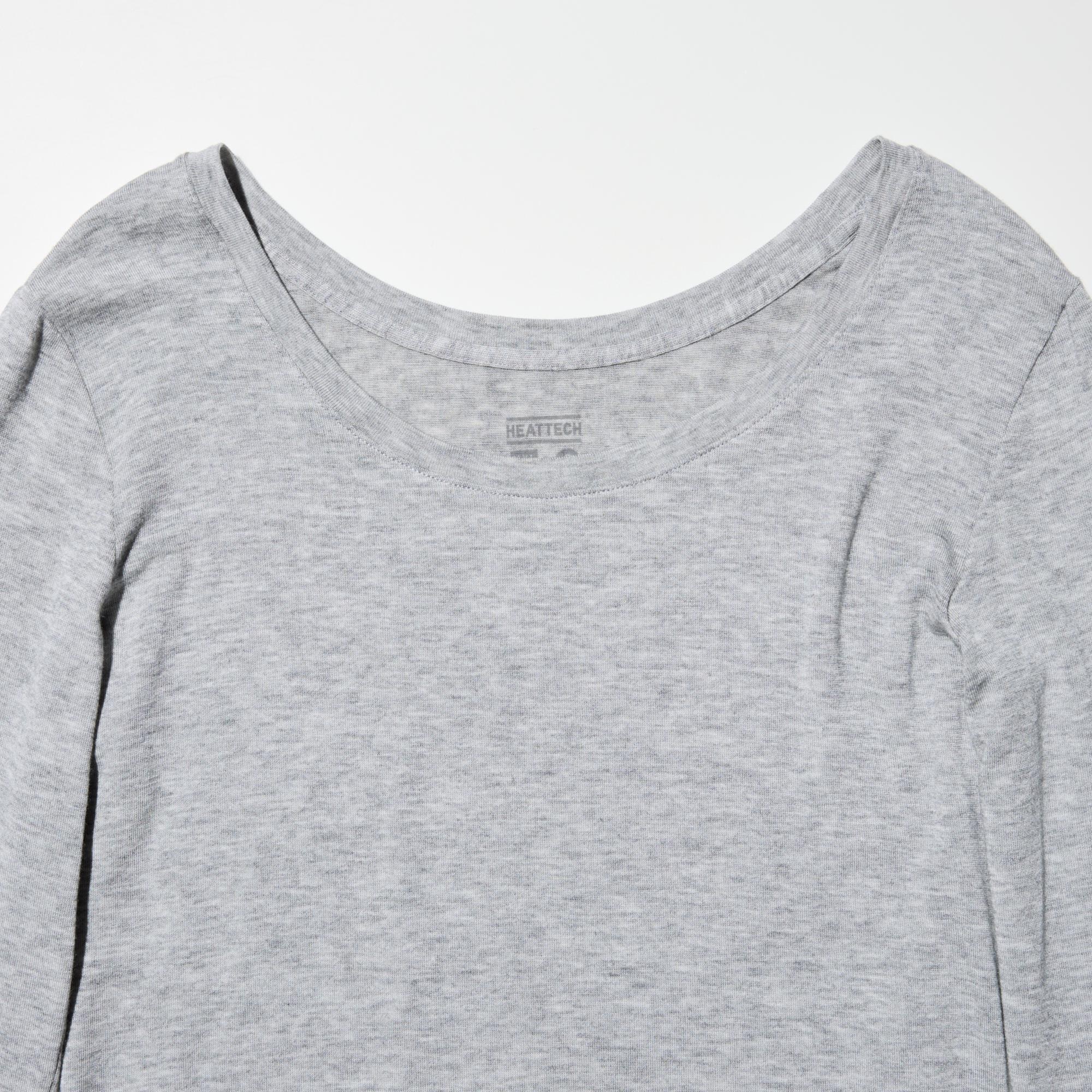 The material features moisture-absorbing and Heat of Absorption functions. Extra Warm ‘HEATTECH’ is lightweight yet approximately 1.5 times* warmer than regular ‘HEATTECH.’ *Based on CLO values, which indicate the thermal insulation of clothing. Compared to standard 'HEATTECH'. *Recommended for temperatures of 23°F to 59°F. This is a guide when worn in combination with other clothing. The most comfortable temperature range will vary from person to person.