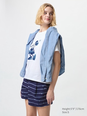 Disney in Blue Easy Shorts