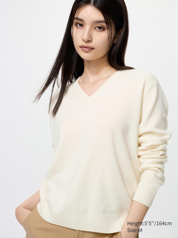 Cashmere V-Neck Sweater