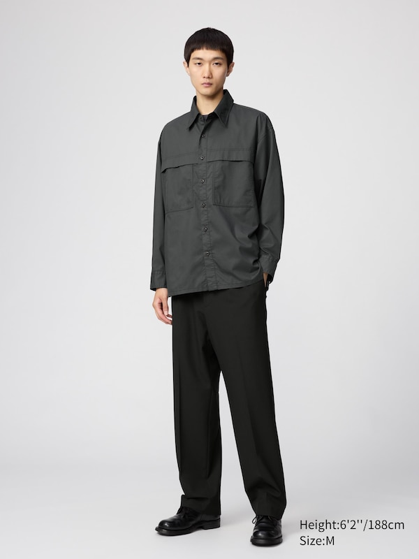 Utility Oversized Shirt | Long Sleeve