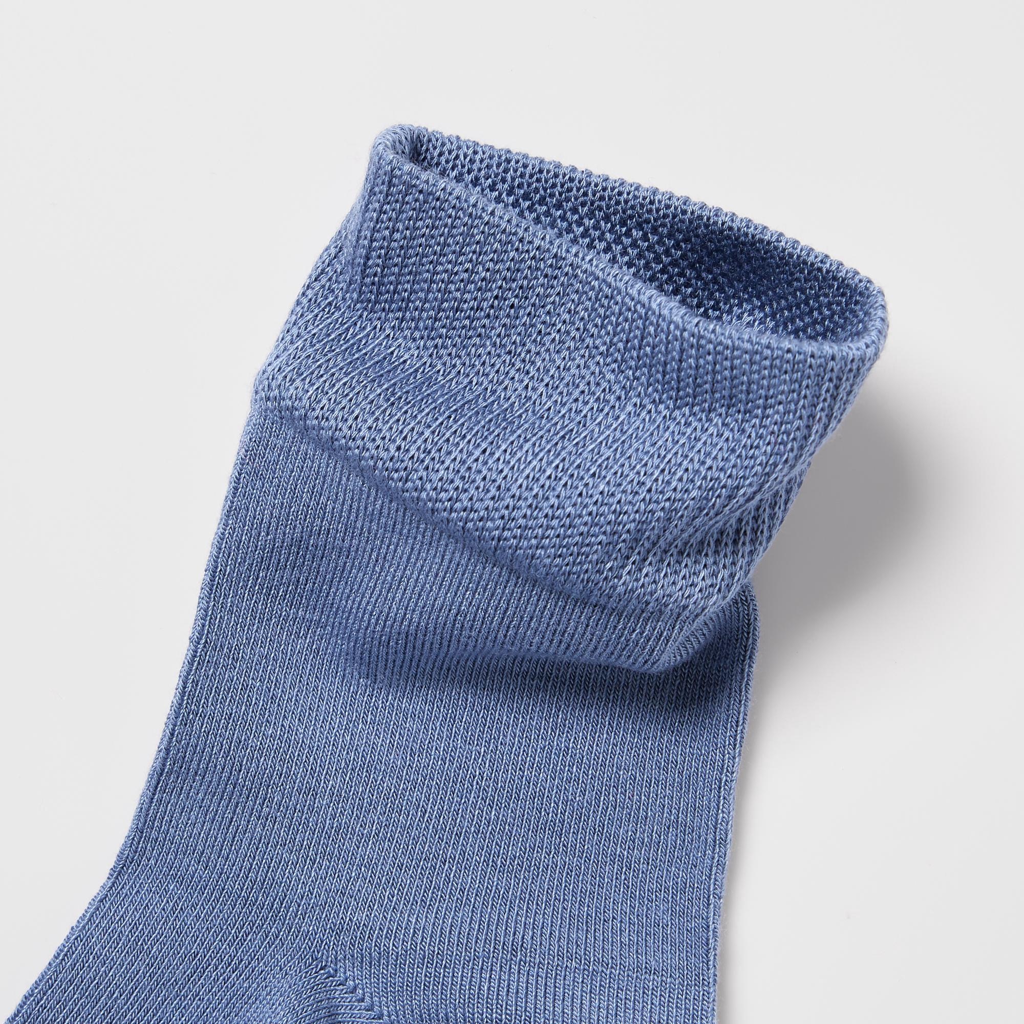 Roomy design at the ankle for a comfortable, non-restrictive fit.