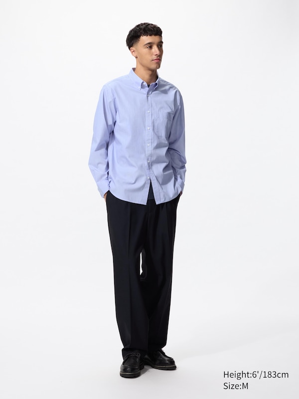 Broadcloth Shirt | Hairline Fabric