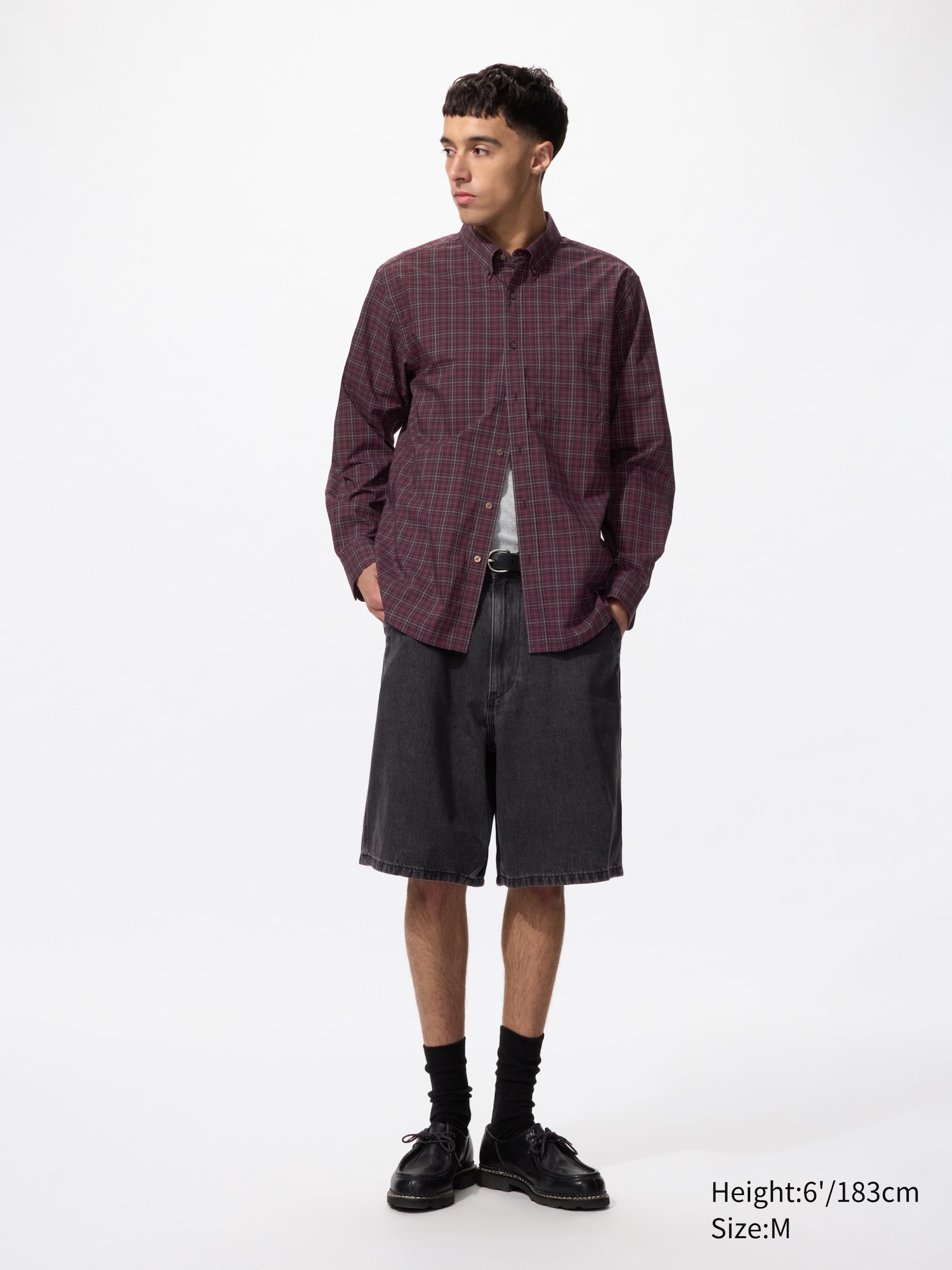 Broadcloth Shirt | Checked | UNIQLO US