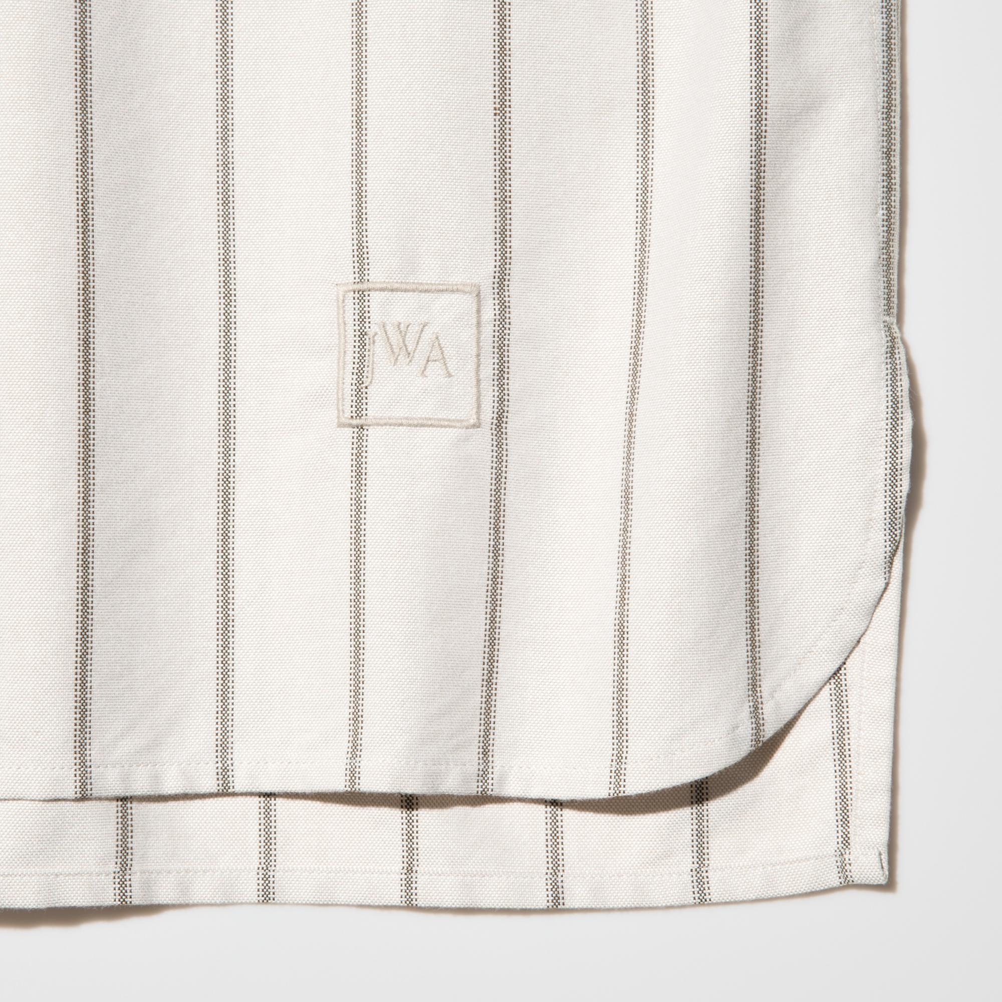 Soft, supple cotton rayon fabric with a moderate drape. Tonal JW ANDERSON logo embroidered on the left front.