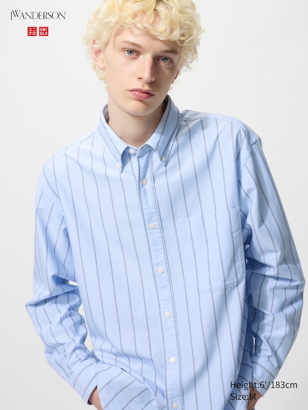 Oxford Oversized Shirt | Striped