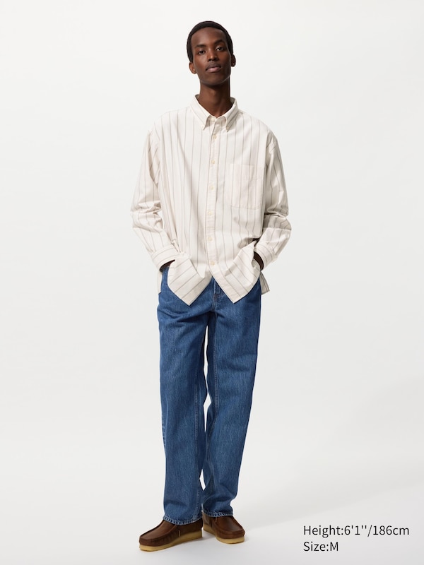 Oxford Oversized Shirt | Striped
