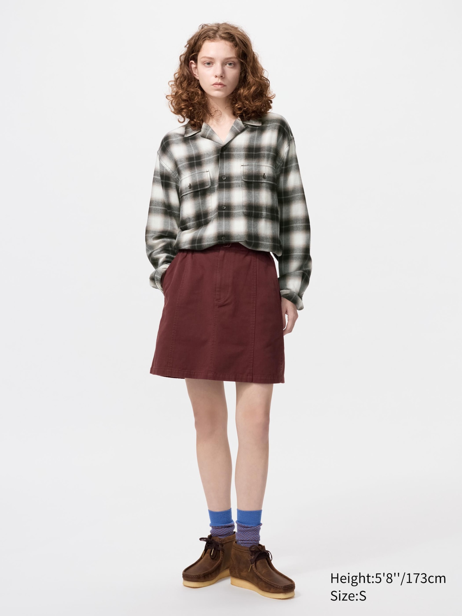 Brushed Cotton Long Sleeve Oversized Shirt