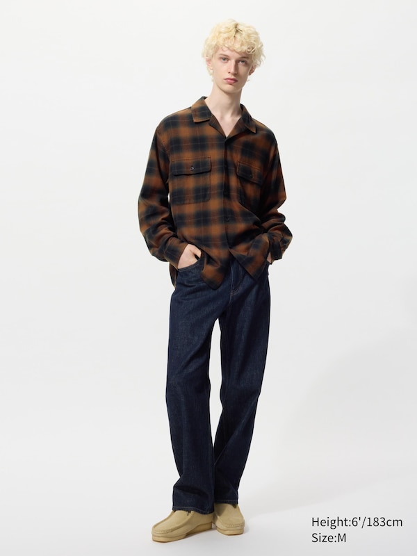 Brushed Cotton Oversized Shirt
