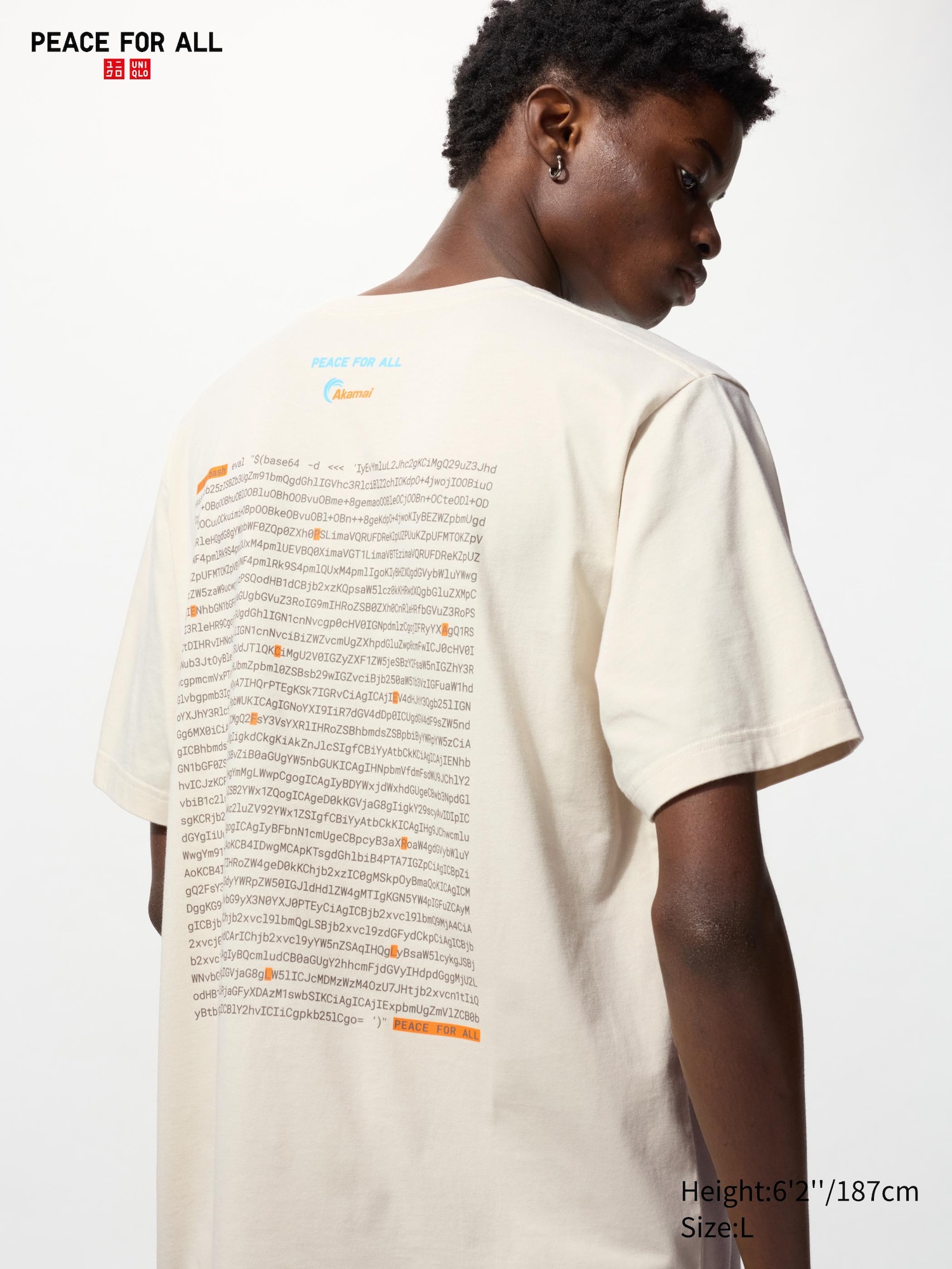 PEACE FOR ALL Graphic T-Shirt | Akamai Technologies | UNIQLO US