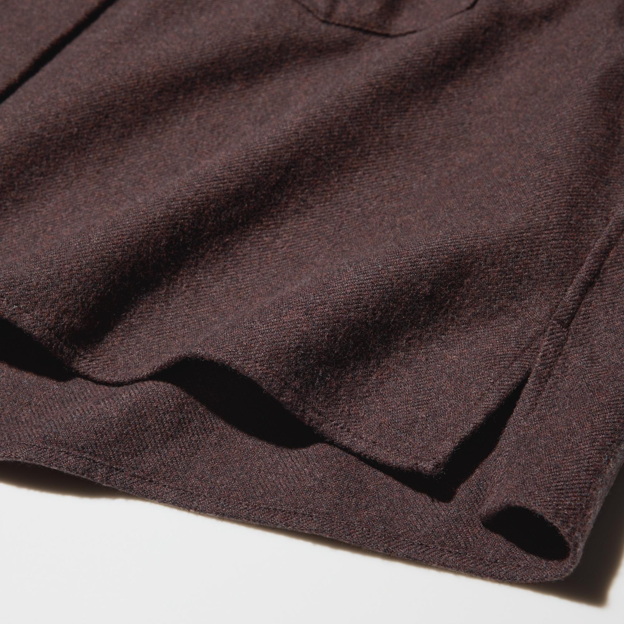 100% cotton, brushed on both sides for softness and warmth.