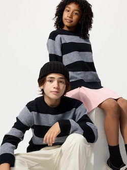 Souffle Yarn Sweater | Striped
