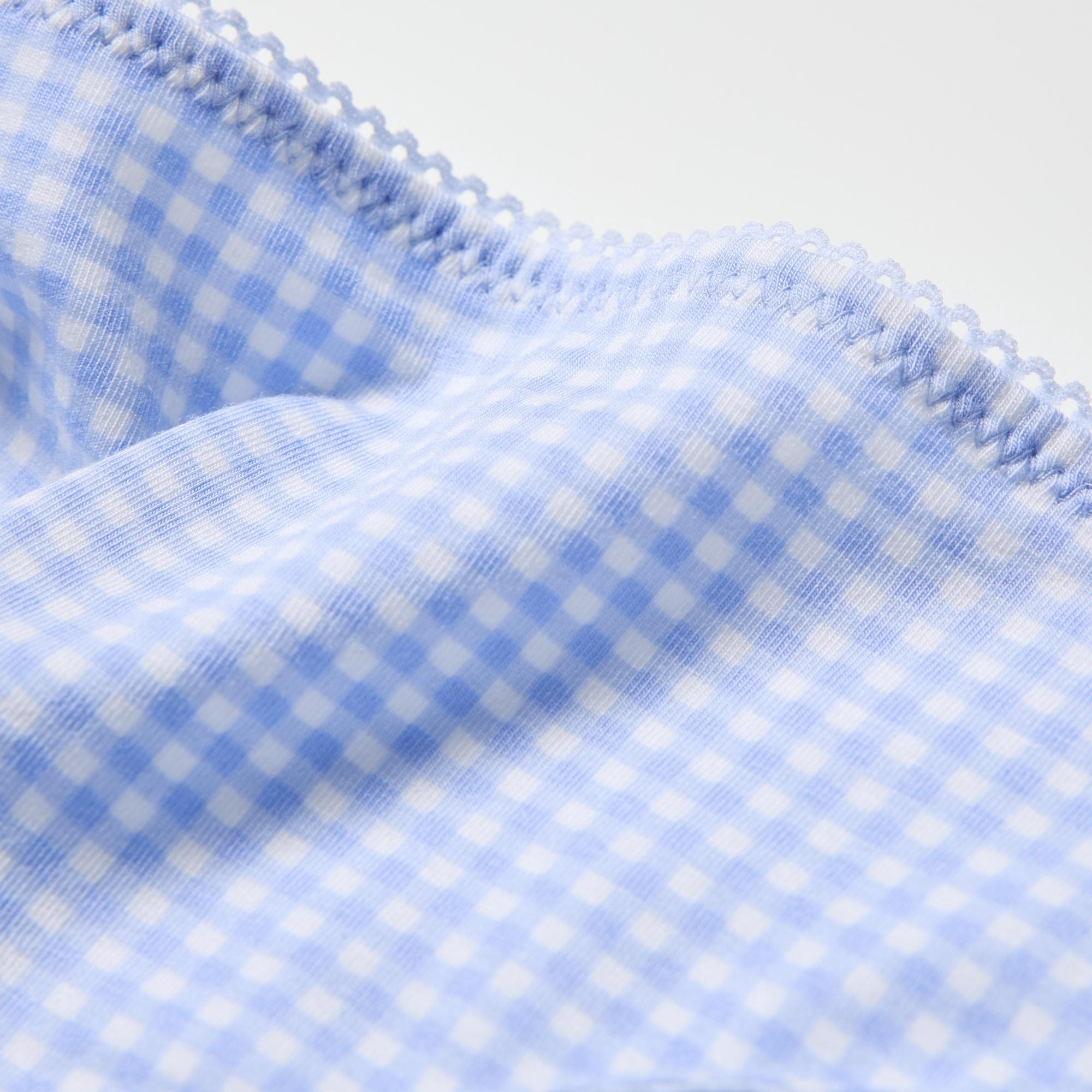 A blend of naturally derived ultra-fine modal and cotton for a smooth, delicate feel. Cotton blend gusset.
