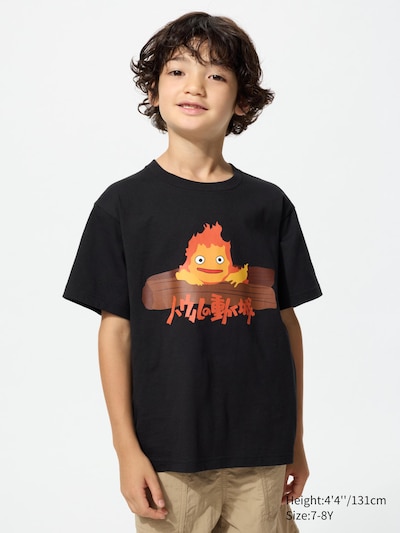 STUDIO GHIBLI UT Graphic T-Shirt | Howl's Moving Castle