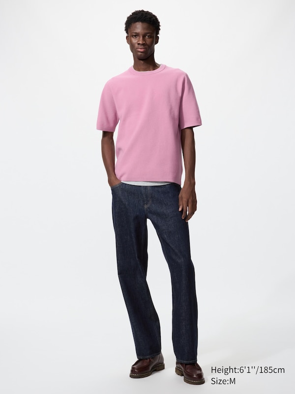 Washable Milano Ribbed Knitted T-Shirt