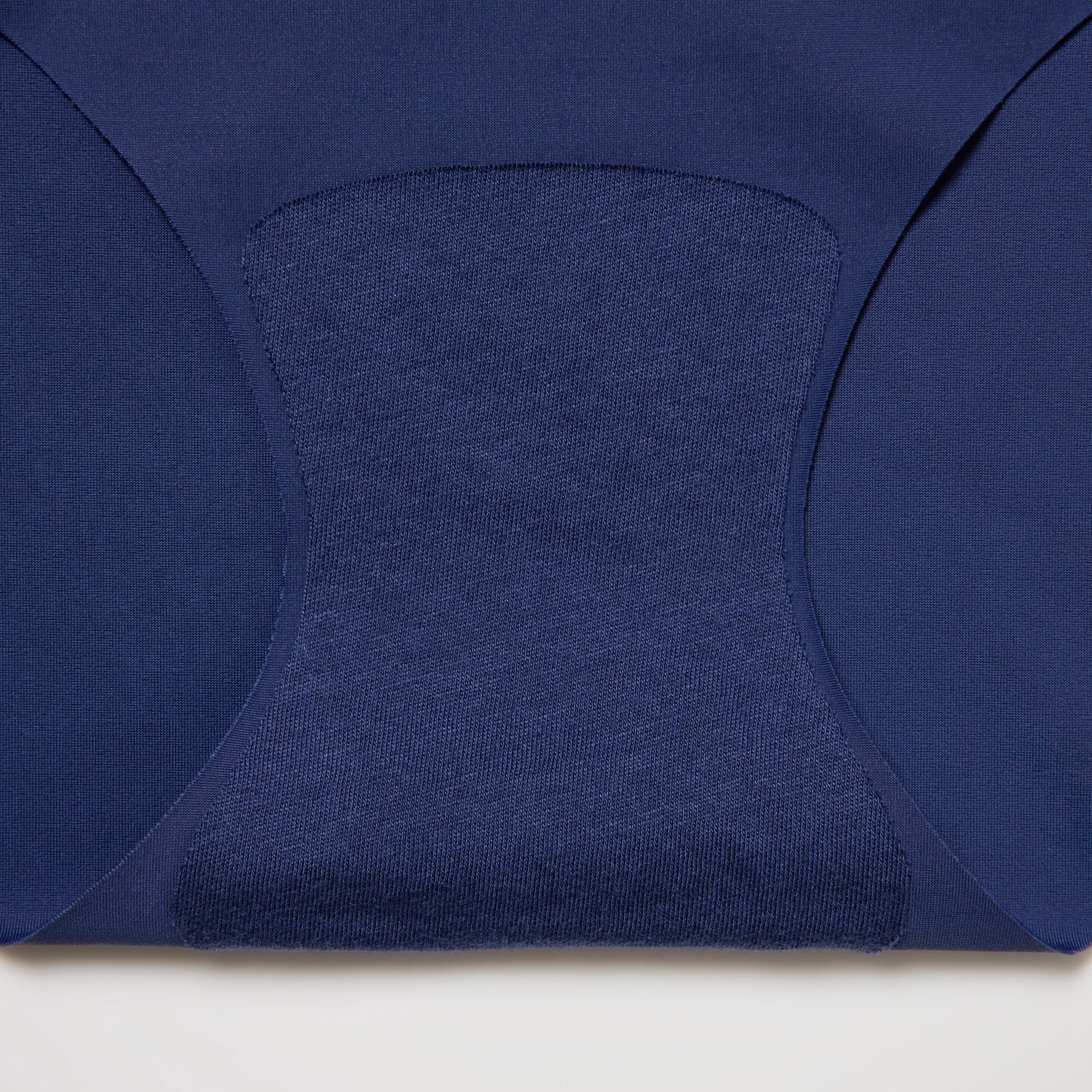 Soft cotton gusset is gentle on the skin.