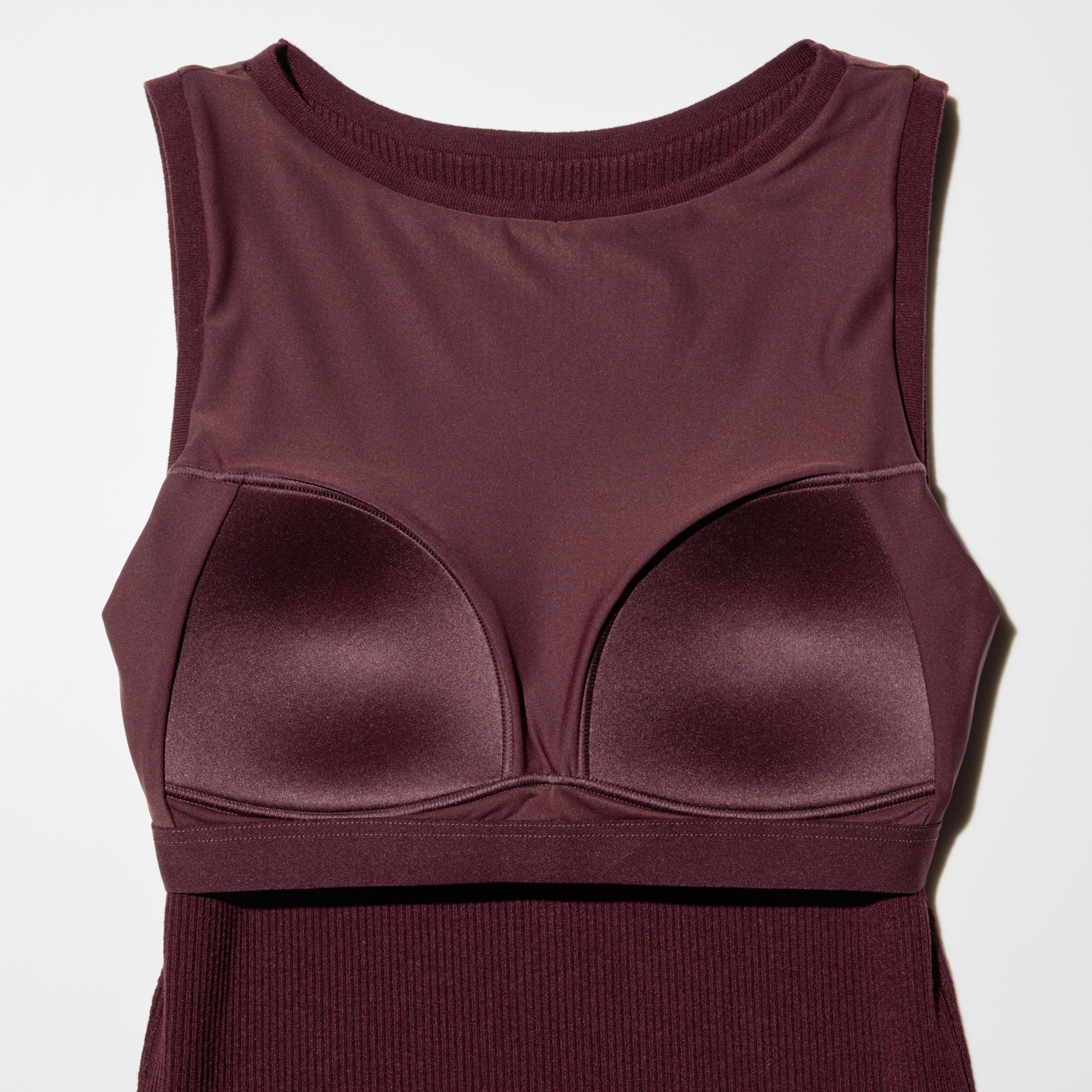 Built-in bra cups provide 360-degree shaping and support.
