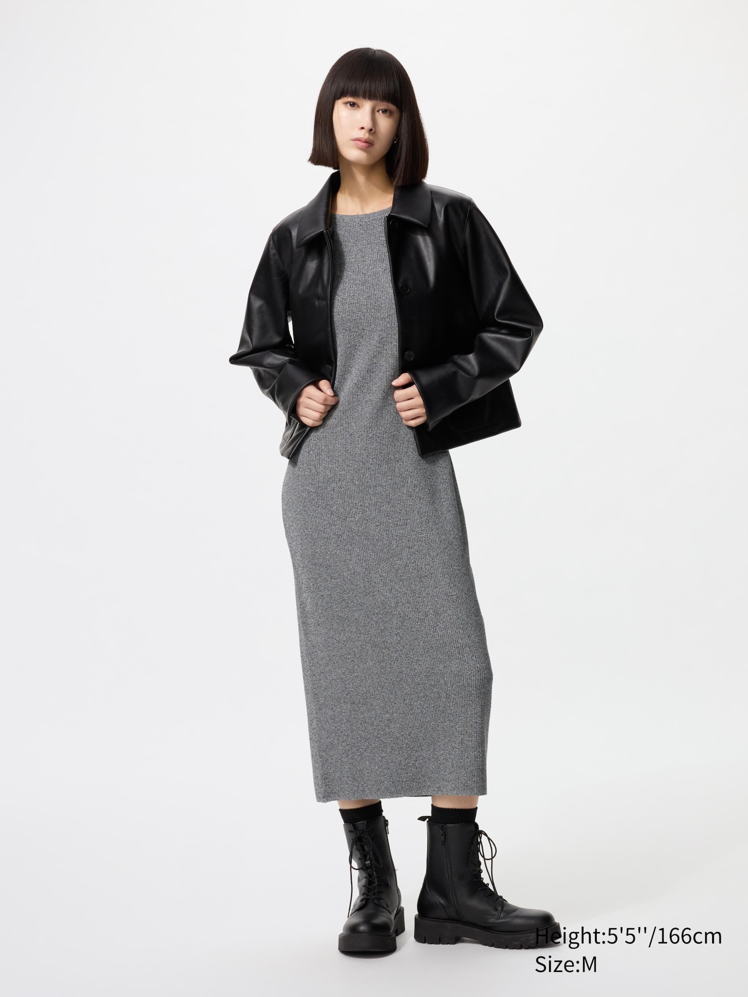 Трикотажное платье бра Uniqlo