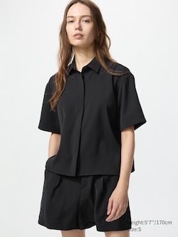 Drape Blouse | Short Sleeve