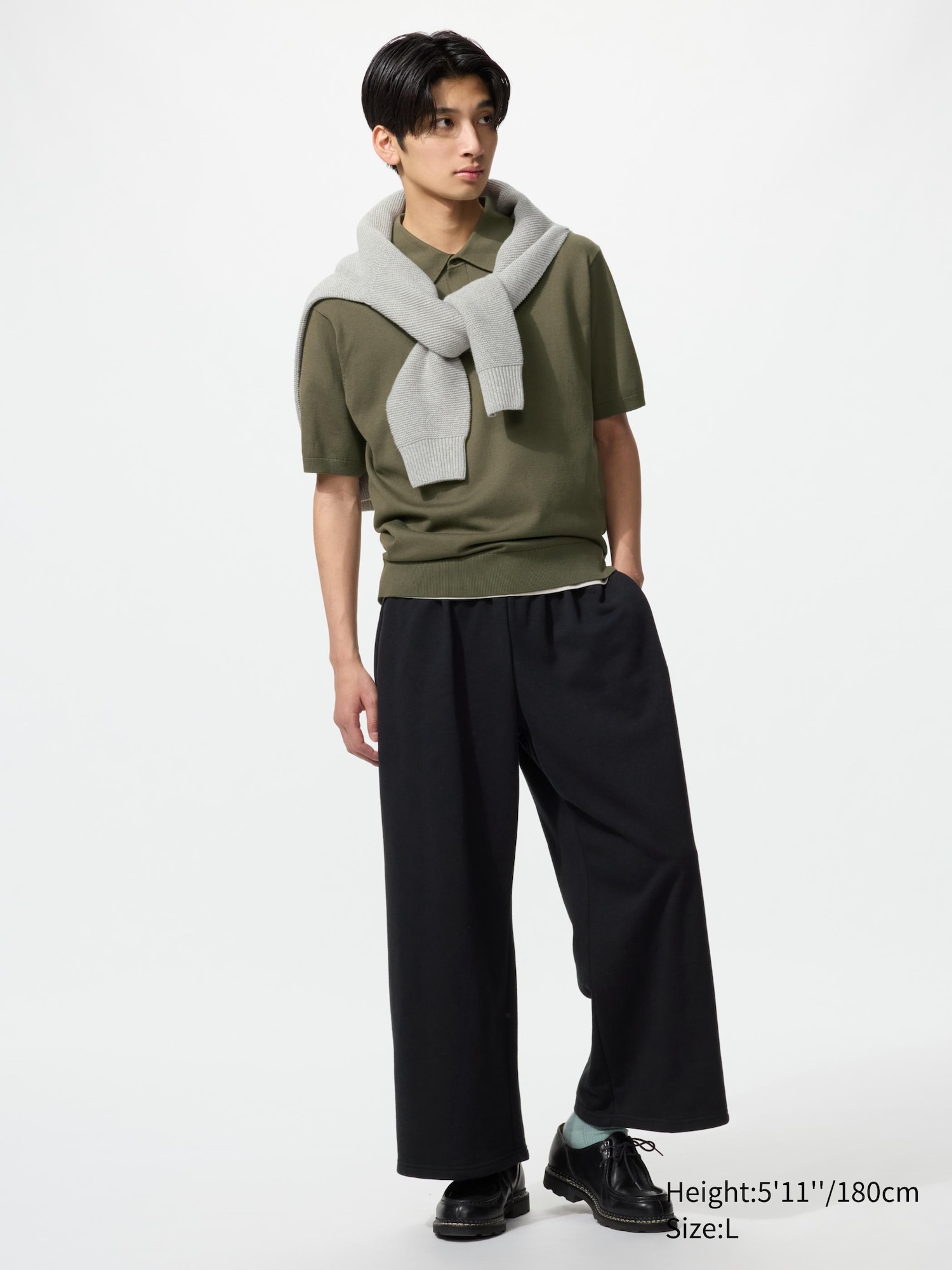 Wide Sweatpants | Short | UNIQLO US
