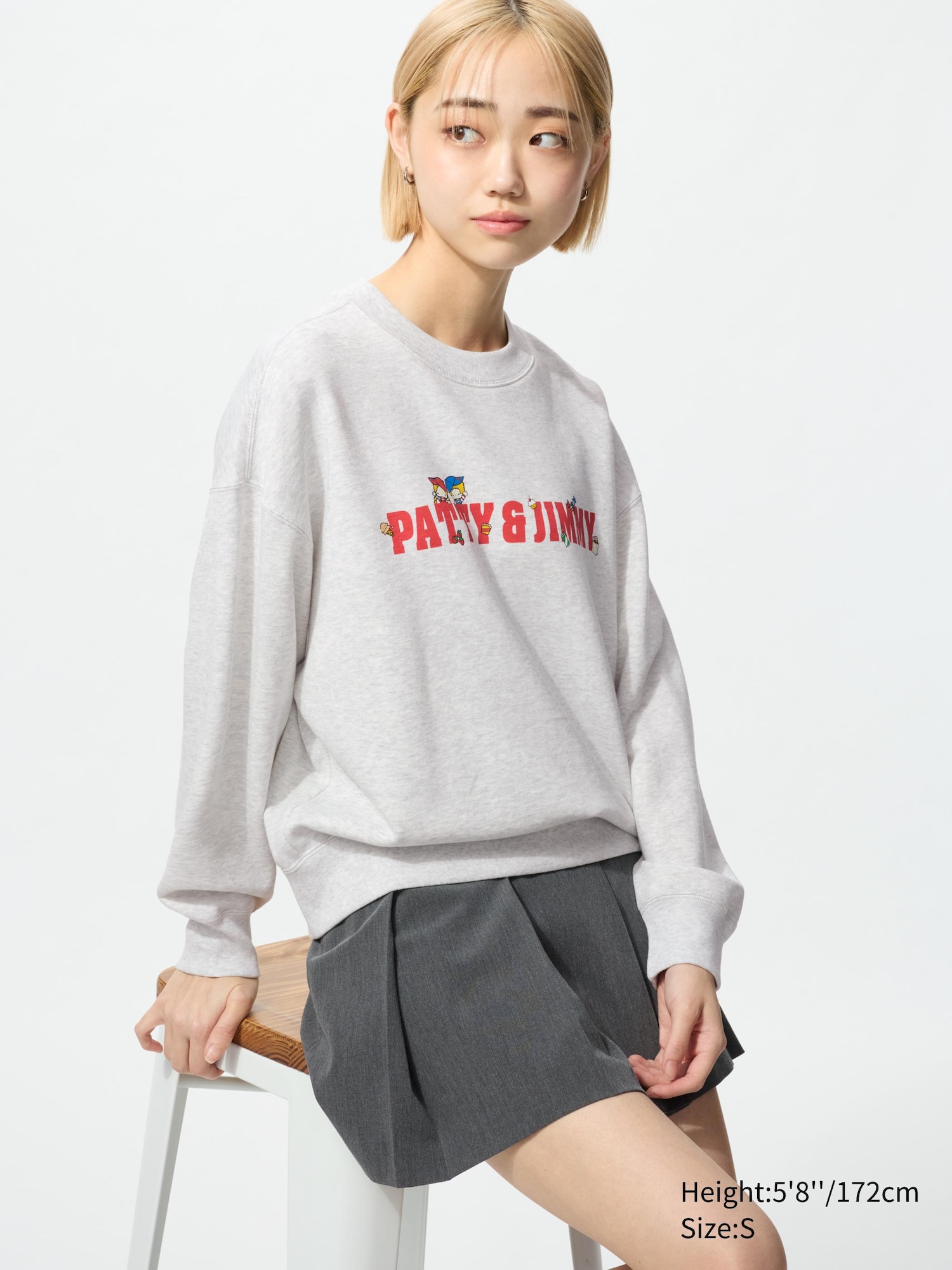 Sanrio characters Sweatshirt | Patty & Jimmy | UNIQLO US