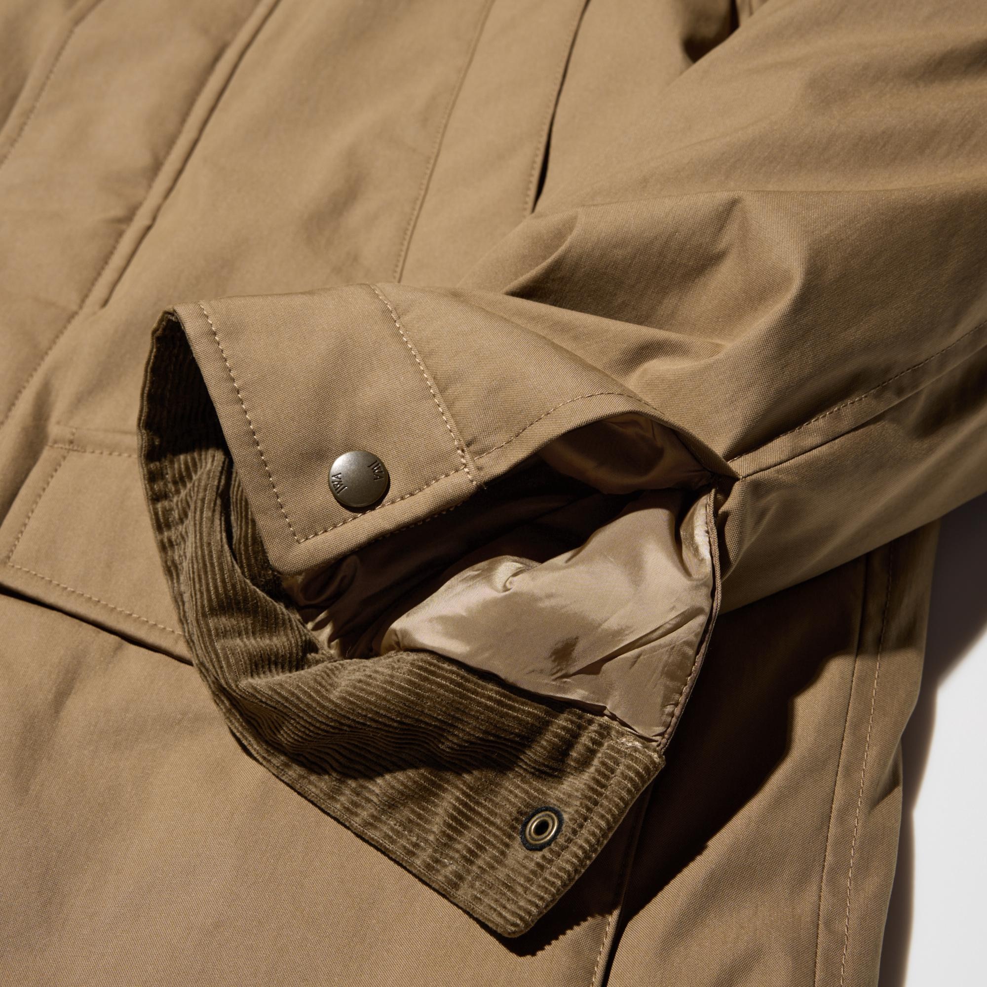 Corduroy collar and cuff linings.  JW Anderson logo buttons.