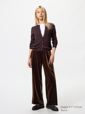 SOFT VELOUR EASY PANTS