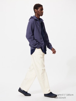 Wide Straight Stretch Jeans