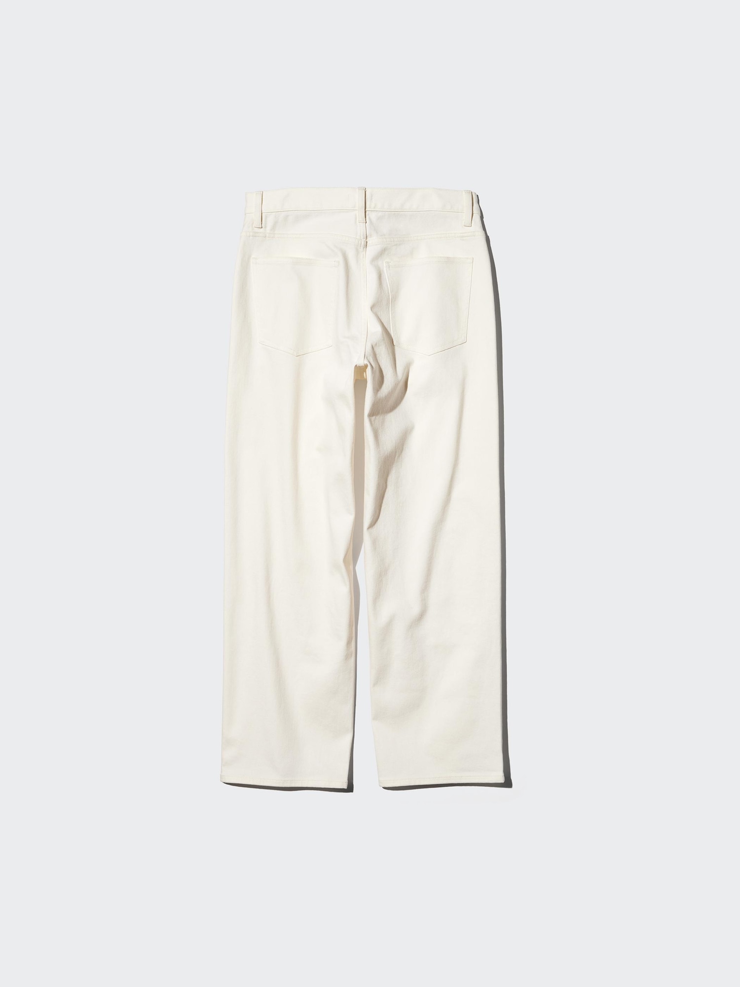 Wide Straight Stretch Jeans