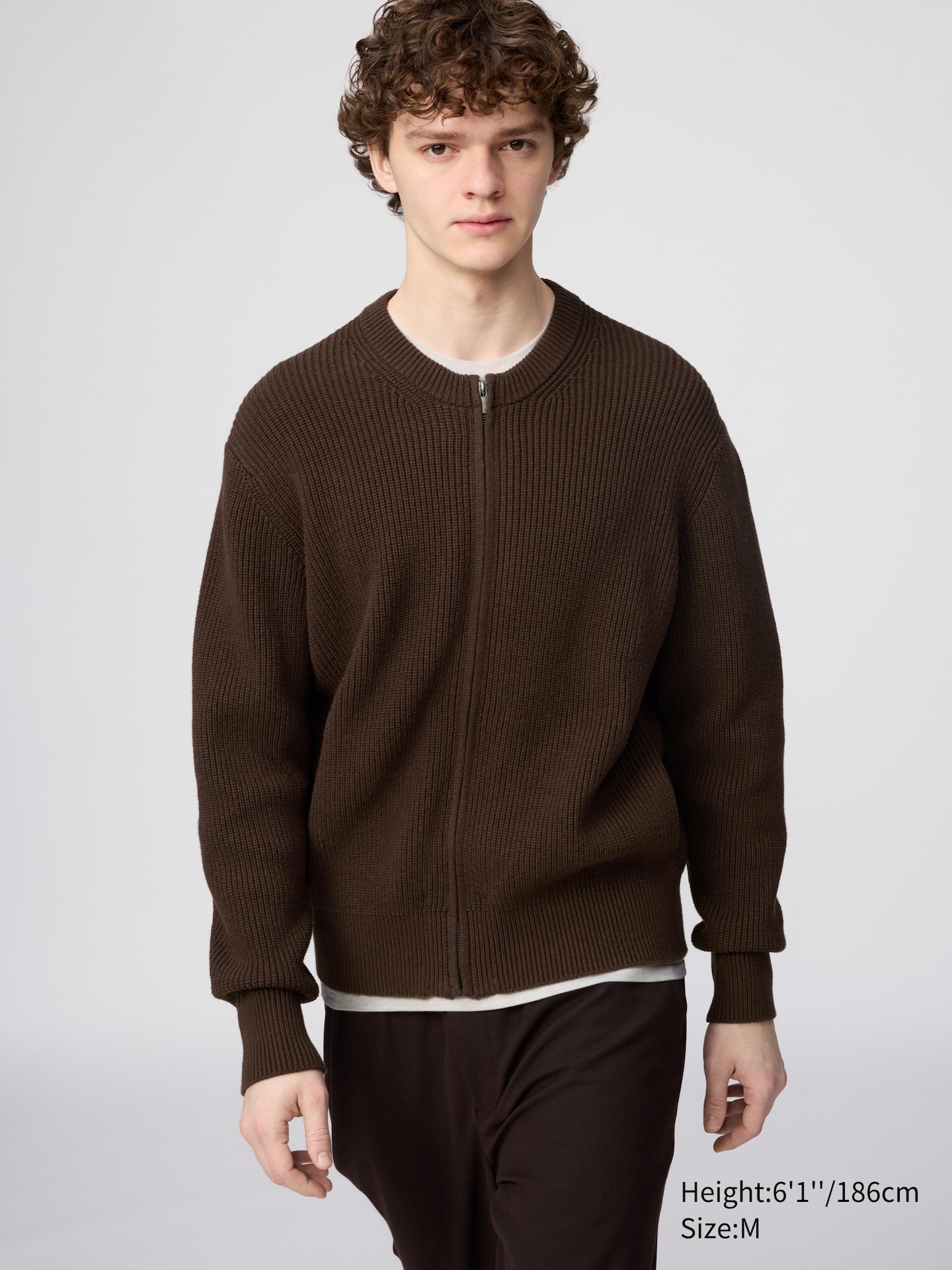 Мужская футболка Uniqlo Heattech Extra Warm из смеси с кашемиром, цвет: Чёрный — фото 2