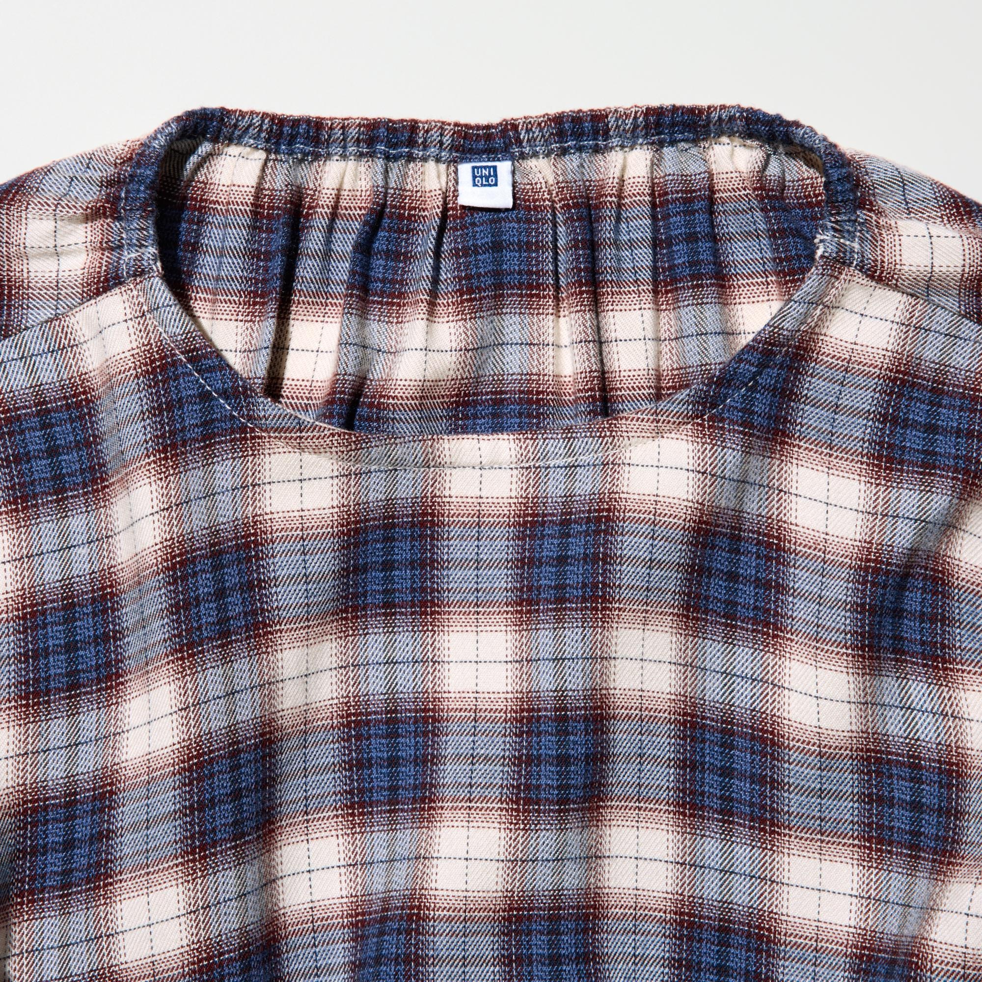 Elastic at the back of the neck line for easy dressing.